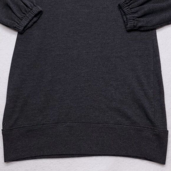 Converse One Star Pullover Long Sleeve Sweatshirt Womens Size Medium M Black - Picture 6 of 8